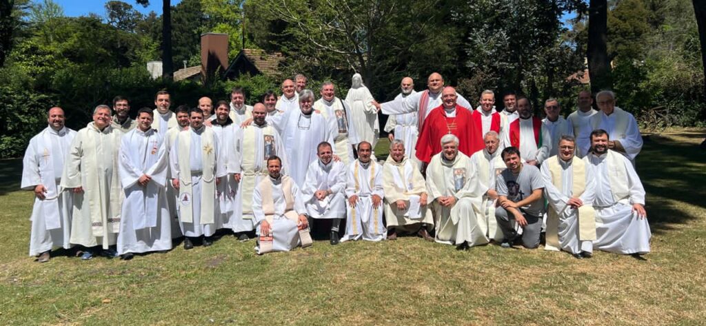 Concluyó el retiro del clero en la Casa Diocesana de Retiros